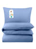 Carpe Sonno Seersucker Bettwäsche in Blau