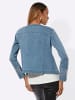 creation L Lyocell-Baumwoll-Jeansblazer in blue-bleached