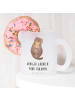 Mr. & Mrs. Panda Glasbecher Otter Muschel mit Spruch in Transparent