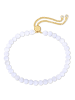 Glanzstücke München Armband Sterling Silber gelbgold Spitzenachat blau in gelbgold