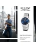 Regent Armbanduhr-Analog silber mittel (ca. 39mm) Regent Zugarmband