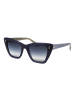 Ana Hickmann Frauen Sonnenbrille Katzenauge Blau