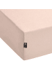 Beliani Bettlaken HOFUF in Beige - (W) 180 x (H) 25 x (L) 200 cm