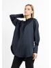 DreiMaster Damen Langarmbluse in Navy