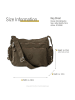 Bag Street Schultertasche Nylon braun ca. 30cm