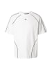 Hummel T-Shirt in white/black