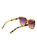 Funky Buddha Frauen Sonnenbrille Schmetterling Gelb