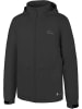 Normani Outdoor Sports Kinder Regenjacke mit Fleecefutter Taunton in Schwarz