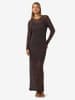 Noisy may Maxikleid in Chocolate Brown