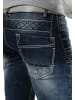 Cipo & Baxx Herren Regular Fit Jeans Stonewashed in Blue