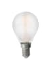 Licht-Erlebnisse E14 LED-Leuchtmittel in Warmweiß EEK E A bis G Ø 4.5 cm in Matt Weiß