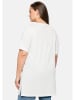 sheego Longshirt in offwhite