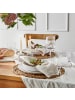 Butlers Untersetzer MARBLE 4er-Set in Weiß
