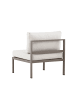 home24 Loungesessel Copacabana in Braun / Beige