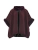 fraully Damen Poncho in Lila