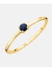Diamant L'éternel Ring aus 375 Gelbgold mit Saphir
