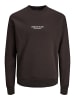 Jack & Jones Sweatshirt in Chocolate Torte