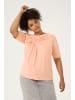 KAFFE curve T-Shirt kurzarm KCeloisa Regular fit in Peach Nectar
