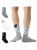 von Jungfeld Tennissocken Smiley in Grau