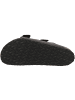 Birkenstock Sandale Arizona Birko-Flor Nubuk normal in dunkelgrau