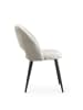 B&D Home 2er-Set: Esszimmerstuhl VICKY in Grau - (B)53 x (H)81 x (T)58 cm