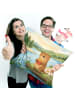 Mr. & Mrs. Panda Kuschelkissen 40x40 Otter See Pommes Design ohn... in Weiß