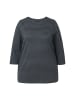 Ulla Popken Longsleeve in graphitgrau