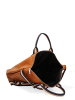 Gave Lux In einen Rucksack umwandelbare Handtasche in DARK LEATHER AND BLUE