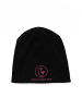 SCHIETWETTER Beanie für Kids mit Print Möwe in black/magenta