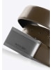 Wittchen Leather belt in Khaki