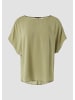 QS Bluse kurzarm in Olive