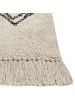 Beliani Kurzflor SOMEK in Beige/Schwarz - (W) 160 x (H) 1.3 x (L) 230 cm