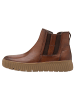 Tamaris WIDE FIT Chelsea Boot in COGNAC NAPPA