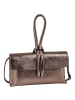 Toscanto Toscanto Abendtasche, Umhängetasche Leder bronze, braun ca. 23cm