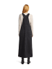G-Star Raw Skater Maxi Dungaree Kleid worn in oyster shell