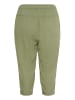 KAFFE curve Caprihose KCmille Regular fit in Oil Green