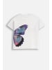Coccodrillo T-Shirt mit kurzen Ärmeln in weiß