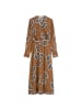 Marc O'Polo Wickelkleid A-Shape in multi/warm brown