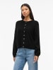 Vila Strickjacke in Black Beauty