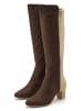 LASCANA Stiefel in braun/beige