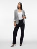 Vila Blazer in Light Grey Melange
