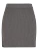 Noisy may Noisy may NMAYLIN NW KNIT MINI SKIRT DD in charcoal gray