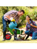relaxdays 4x Schubkarrenrad in Gelb/ Rot - 4.80 4.00-8