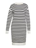 usha BLUE LABEL Damen Kleid in WEISS SCHWARZ