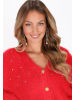 faina Women Cardigan in red