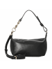 Seidenfelt Nees - Schultertasche 24 cm in schwarz gold