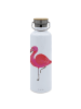 Mr. & Mrs. Panda Trinkflasche Flamingo Classic ohne Spruch in Weiß