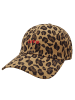 Yuhu Baseball Cap für Damen - Leopardenmuster „Love“ Stickerei in Braun