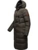 Marikoo Steppmantel Schneesternchen in Anthracite