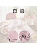 Erwin Müller Tischset 2er-Pack in rosé-schwarz